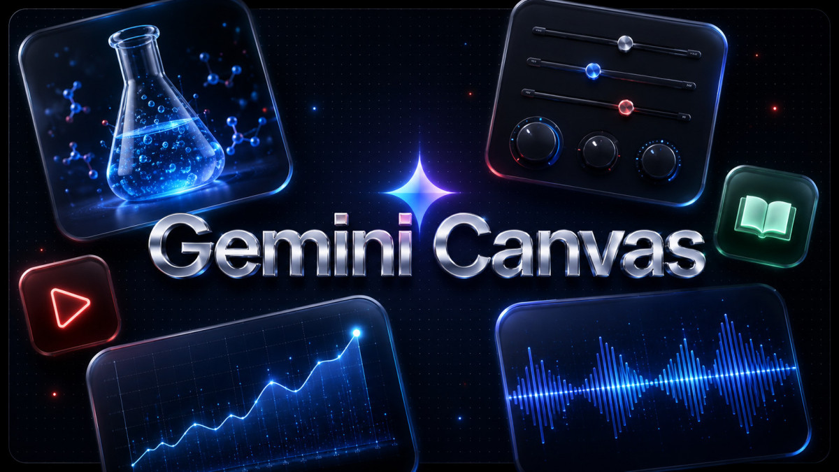 Gemini Canvas 一句生成互動實驗室教材